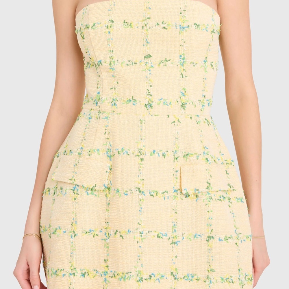 STRAPLESS BETHANY SKORT ROMPER AMANDA UPRICHARD